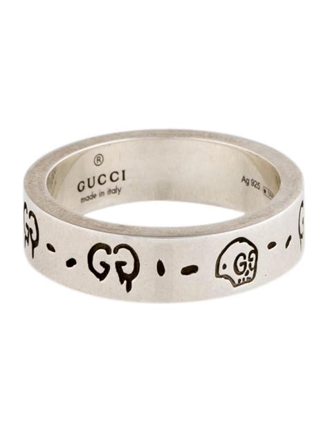 gucci ghost ring resale|gucci ghost ring used.